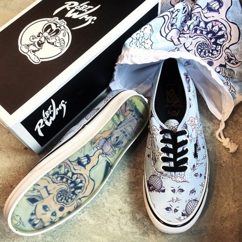 🌎 Vans Authentic 44 Reissue LX Artist Robert Williams Collection Malfeasance